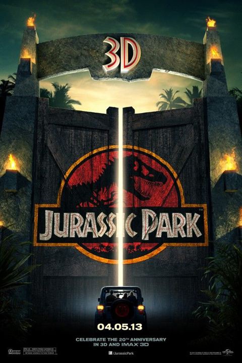 Jurassic Park 3D : Afiş