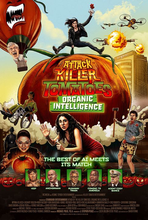 Attack Of The Killer Tomatoes: Organic Intelligence : Afiş