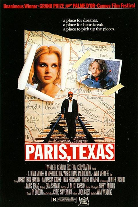 Paris, Texas : Afiş