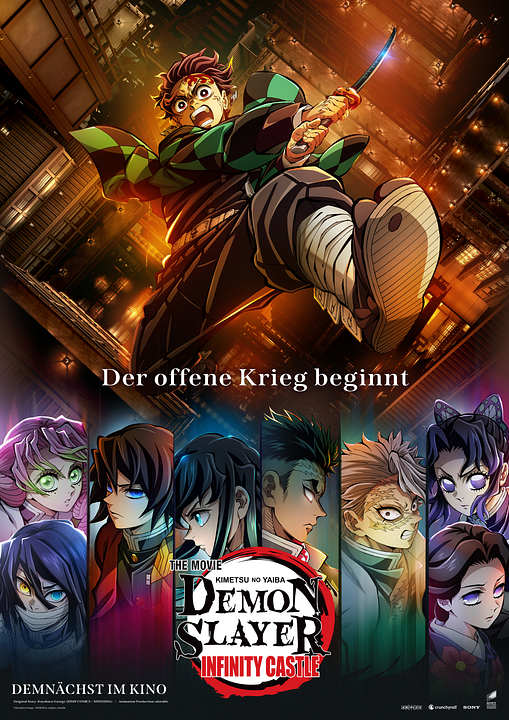Demon Slayer: Kimetsu no Yaiba Sonsuzluk Kalesi : Afiş