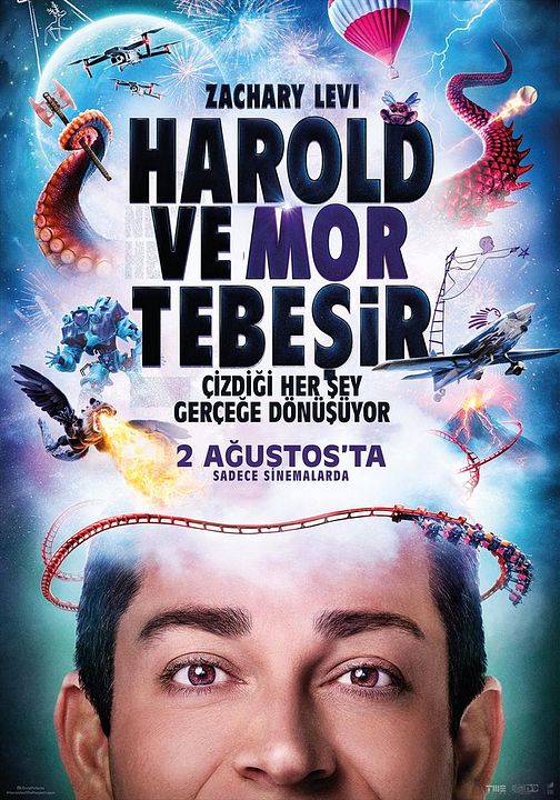 Harold Ve Mor Tebeşir : Afiş