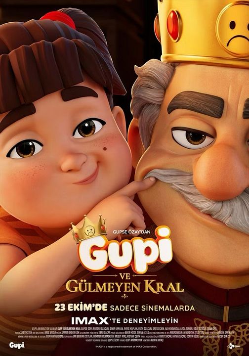 Gupi ve Gülmeyen Kral : Afiş
