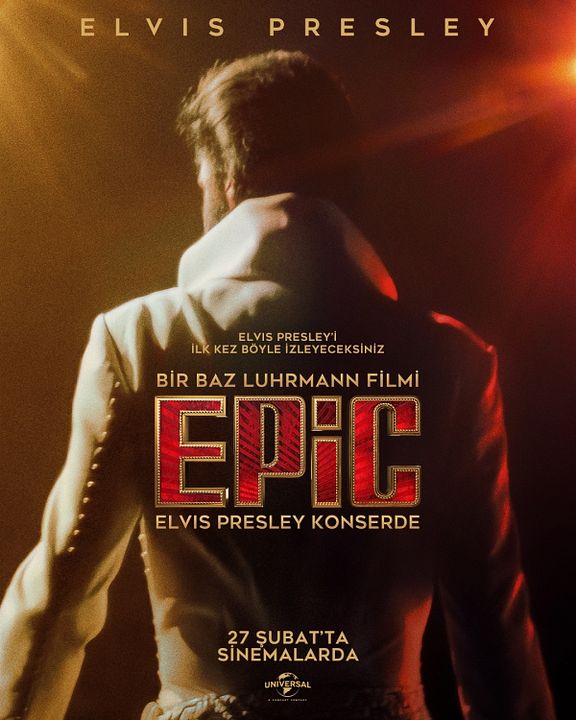 EPiC: Elvis Presley Konserde : Afiş