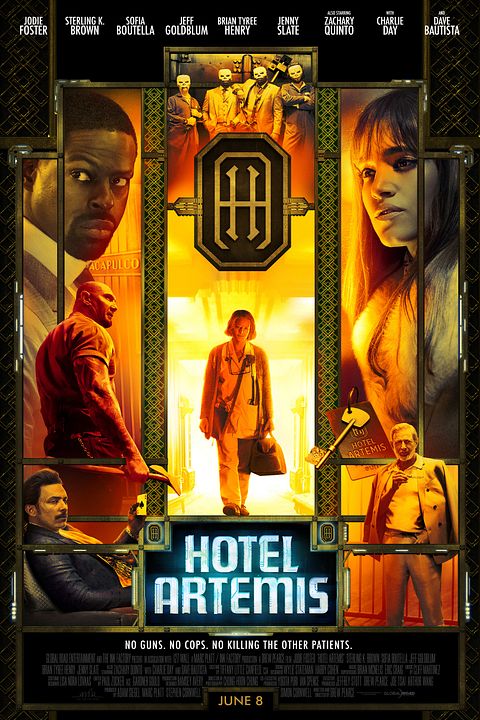 Hotel Artemis : Afiş