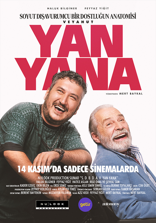 Soyut Dışavurumcu Bir Dostluğun Hikayesi Veyahut Yan Yana : Afiş