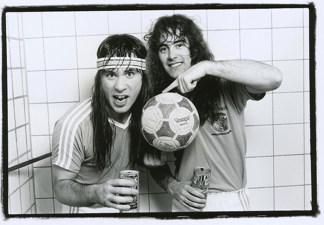 Iron Maiden: Burning Ambition : Fotoğraf Steve Harris, Bruce Dickinson
