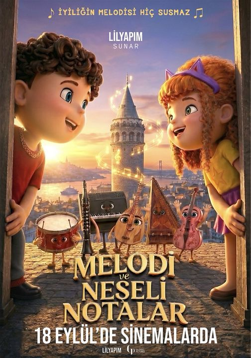 Melodi ve Neşeli Notalar : Afiş