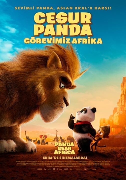 Cesur Panda Görevimiz Afrika  : Afiş