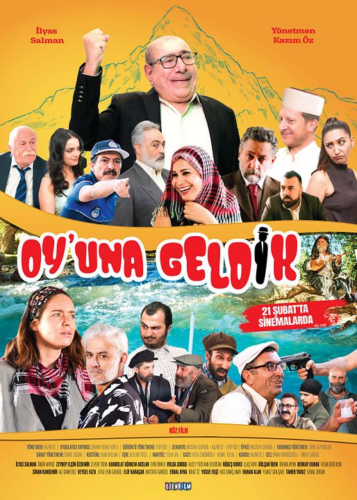 Oy'una Geldik : Afiş