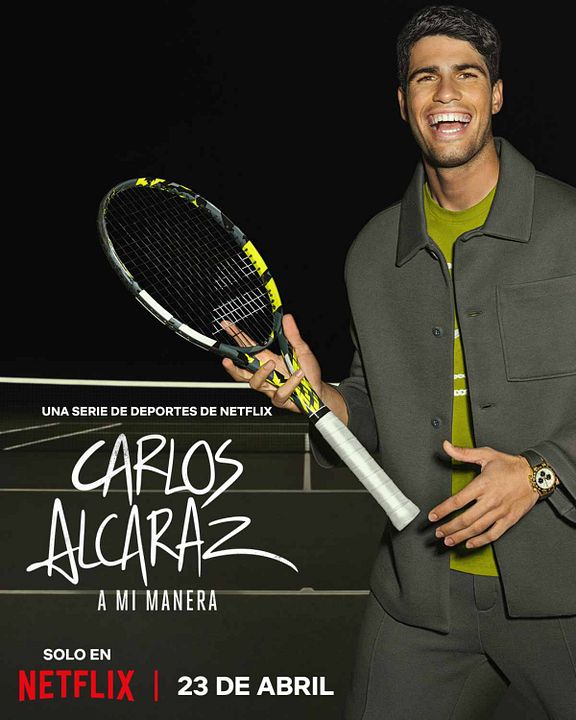 Carlos Alcaraz: Benim Oyunum, Benim Tarzım : Afiş