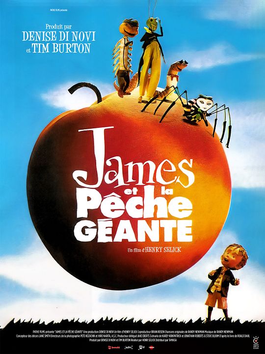 James and the Giant Peach : Afiş