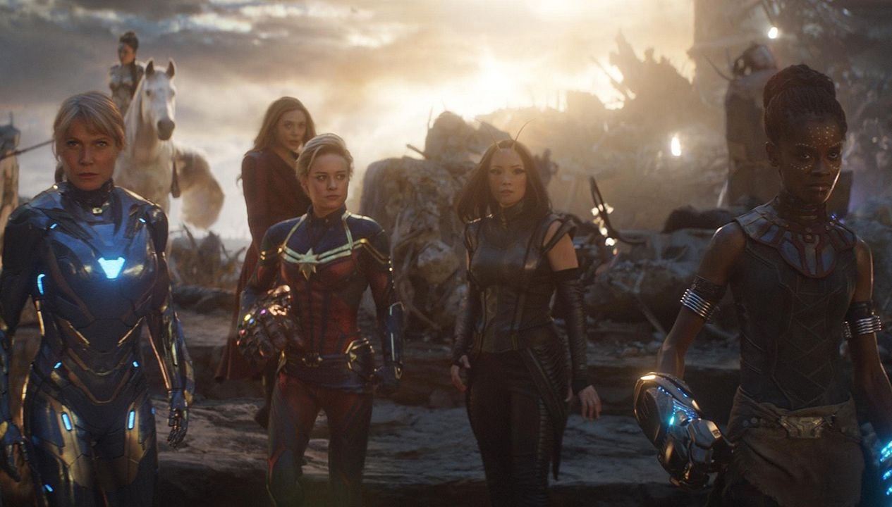 Avengers Endgame: Encore : Fotoğraf Elizabeth Olsen, Tessa Thompson, Pom Klementieff, Brie Larson, Letitia Wright, Gwyneth Paltrow