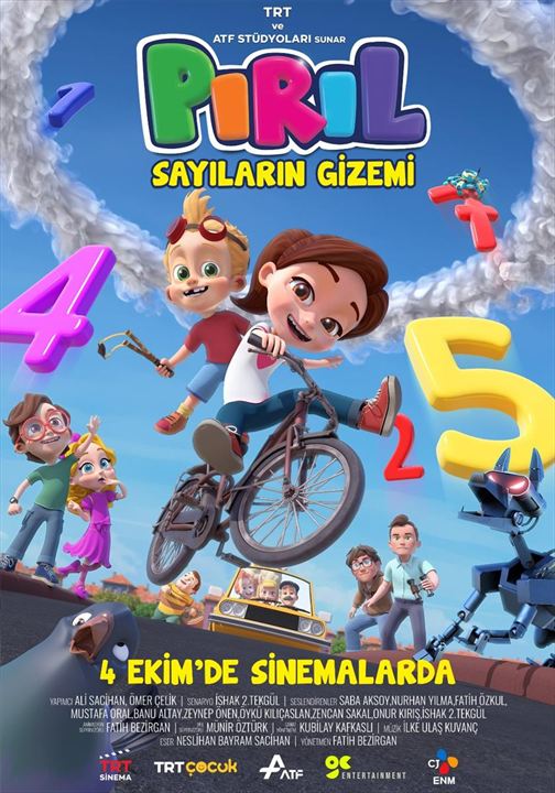 Pırıl: Sayıların Gizemi : Afiş