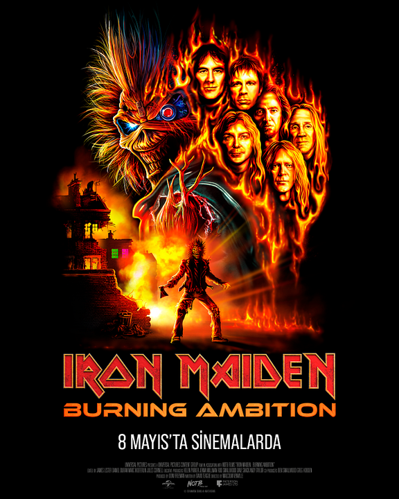 Iron Maiden: Burning Ambition : Afiş