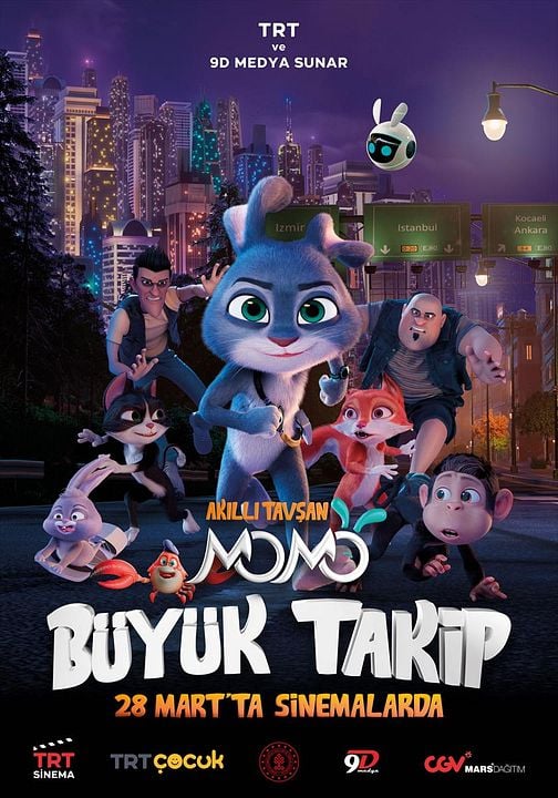 Akıllı Tavşan Momo: Büyük Takip : Afiş