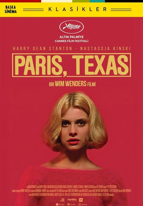 Paris, Texas : Afiş