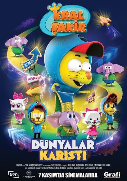 Kral Şakir: Dünyalar Karıştı : Afiş