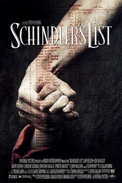 Schindler’in Listesi : Afiş
