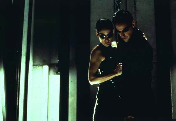 Matrix : Fotoğraf Carrie-Anne Moss, Keanu Reeves