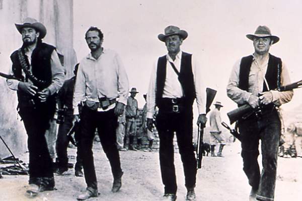 Vahşi Belde : Fotoğraf Ernest Borgnine, William Holden, Warren Oates, Ben Johnson