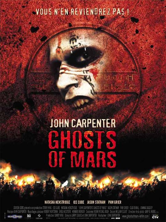 Ghosts of Mars : Afiş John Carpenter