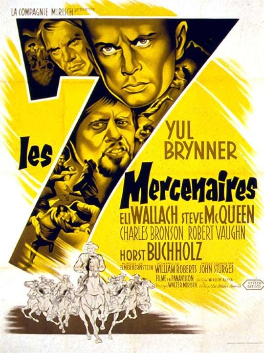 Muhteşem Yedili : Afiş John Sturges