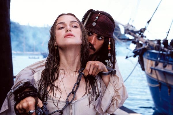 Karayip Korsanları: Siyah İnci’nin Laneti : Fotoğraf Johnny Depp, Keira Knightley