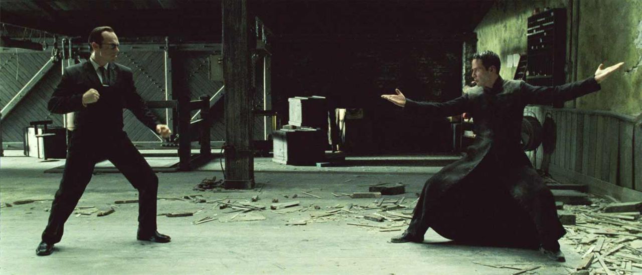 Matrix Revolutions : Fotoğraf Hugo Weaving, Keanu Reeves