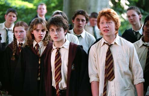 Harry Potter ve Azkaban Tutsağı : Fotoğraf Rupert Grint, Alfonso Cuarón, Daniel Radcliffe, Emma Watson