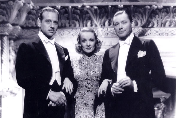 Fotoğraf Melvyn Douglas, Herbert Marshall, Marlene Dietrich