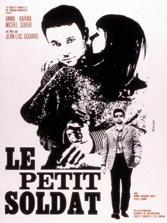 Afiş Michel Subor, Jean-Luc Godard