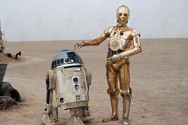 Yıldız Savaşları : Fotoğraf Kenny Baker, Anthony Daniels