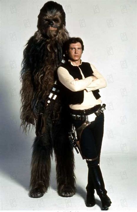 Yıldız Savaşları : Fotoğraf George Lucas, Harrison Ford, Peter Mayhew