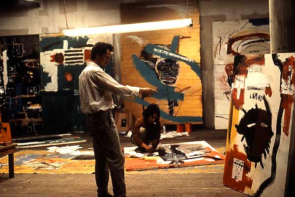 Basquiat : Fotoğraf Gary Oldman, Jeffrey Wright