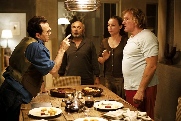 Fotoğraf Gérard Jugnot, Catherine Frot, Gérard Depardieu, Hubert Saint-Macary