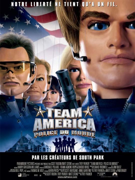 Team America: World Police : Afiş Matt Stone