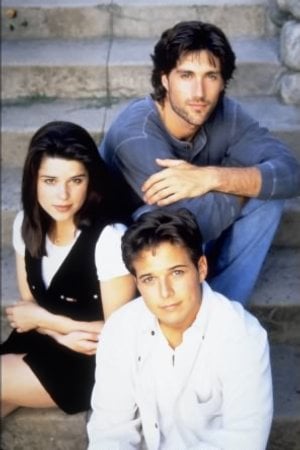 Fotoğraf Neve Campbell, Scott Wolf, Matthew Fox