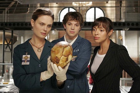 Fotoğraf Emily Deschanel, Eric Millegan, Tamara Taylor