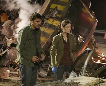 Fotoğraf Emily Deschanel, David Boreanaz