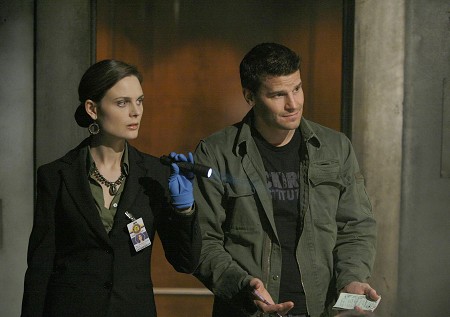 Fotoğraf David Boreanaz, Emily Deschanel