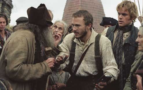 Çılgın Kardeşler : Fotoğraf Terry Gilliam, Matt Damon, Heath Ledger