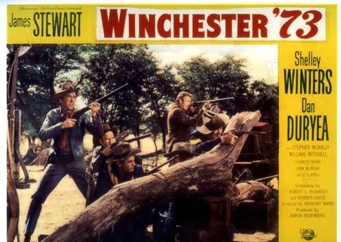 Winchester '73 : Fotoğraf Anthony Mann, Dan Duryea, James Stewart, Tony Curtis