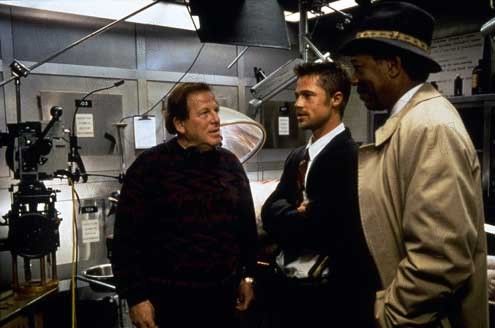 Yedi : Fotoğraf Morgan Freeman, Brad Pitt, David Fincher