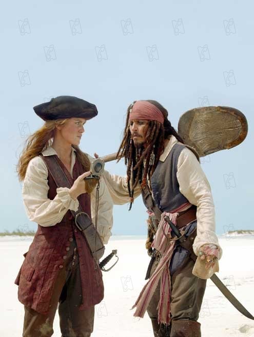 Karayip Korsanları: Ölü Adamın Sandığı : Fotoğraf Johnny Depp, Keira Knightley, Gore Verbinski