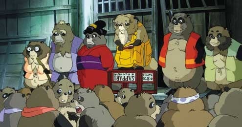 Heisei tanuki gassen pompoko : Fotoğraf Isao Takahata