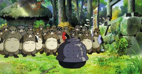 Heisei tanuki gassen pompoko : Fotoğraf Isao Takahata