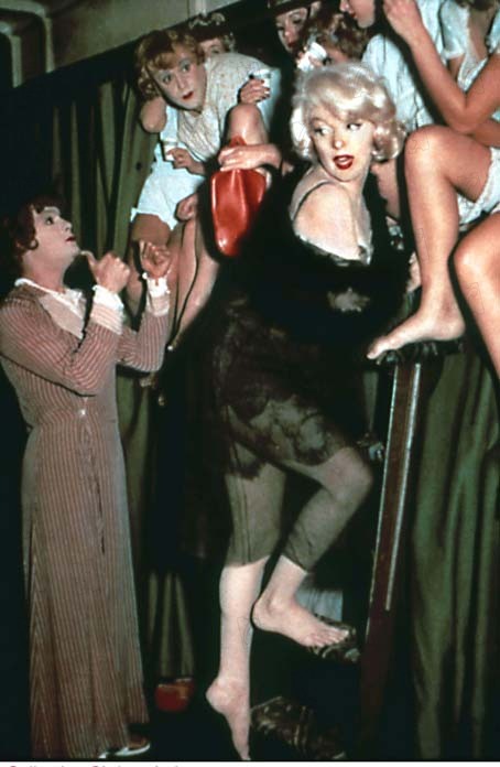 Bazıları Sıcak Sever : Fotoğraf Marilyn Monroe, Jack Lemmon, Billy Wilder, Tony Curtis