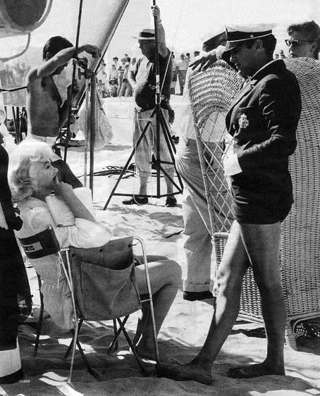 Bazıları Sıcak Sever : Fotoğraf Marilyn Monroe, Billy Wilder, Tony Curtis