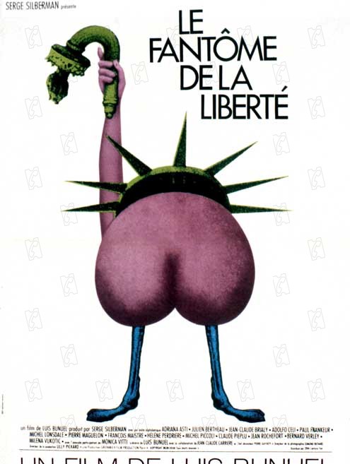 Özgürlük Hayaleti : Afiş Luis Buñuel