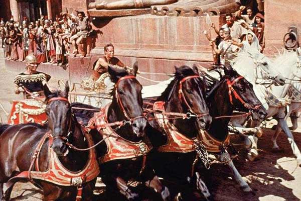 Ben Hur : Fotoğraf Stephen Boyd, Charlton Heston